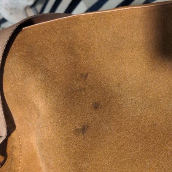 prune argentina brown suede purse With Dust Bag - Picture 12 of 16
